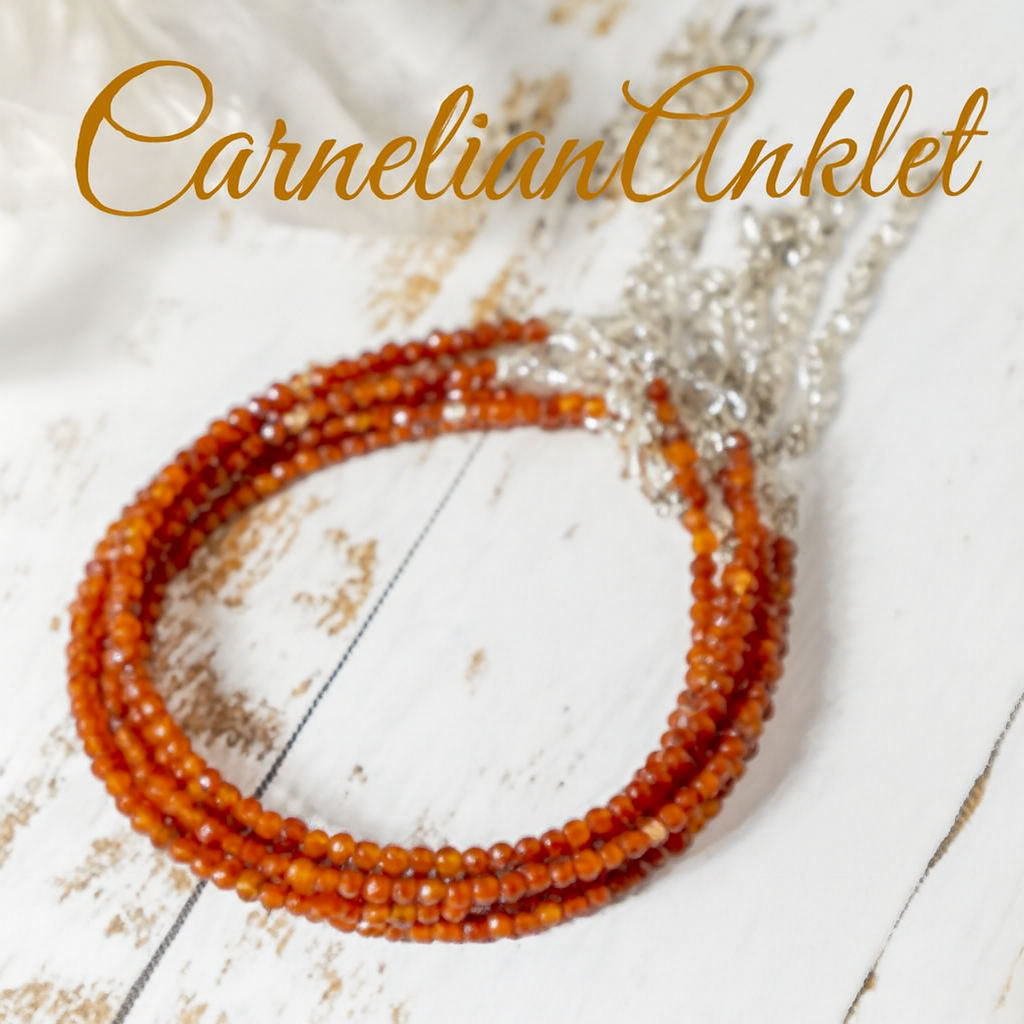 Carnelian Anklet