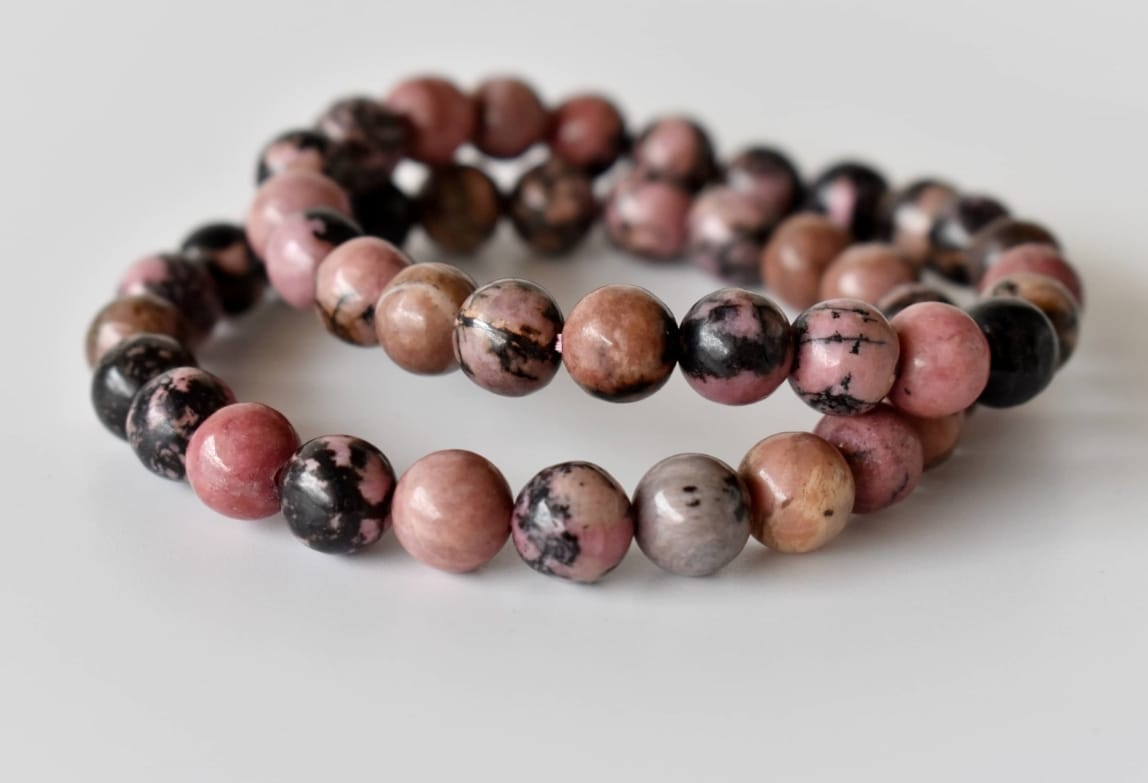 Rhodonite Bracelet view 2