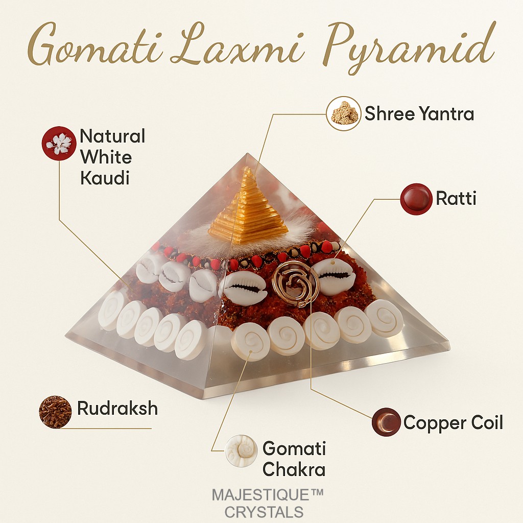Orgone Pyramid - Gomati Laxmi Pyramid view 2