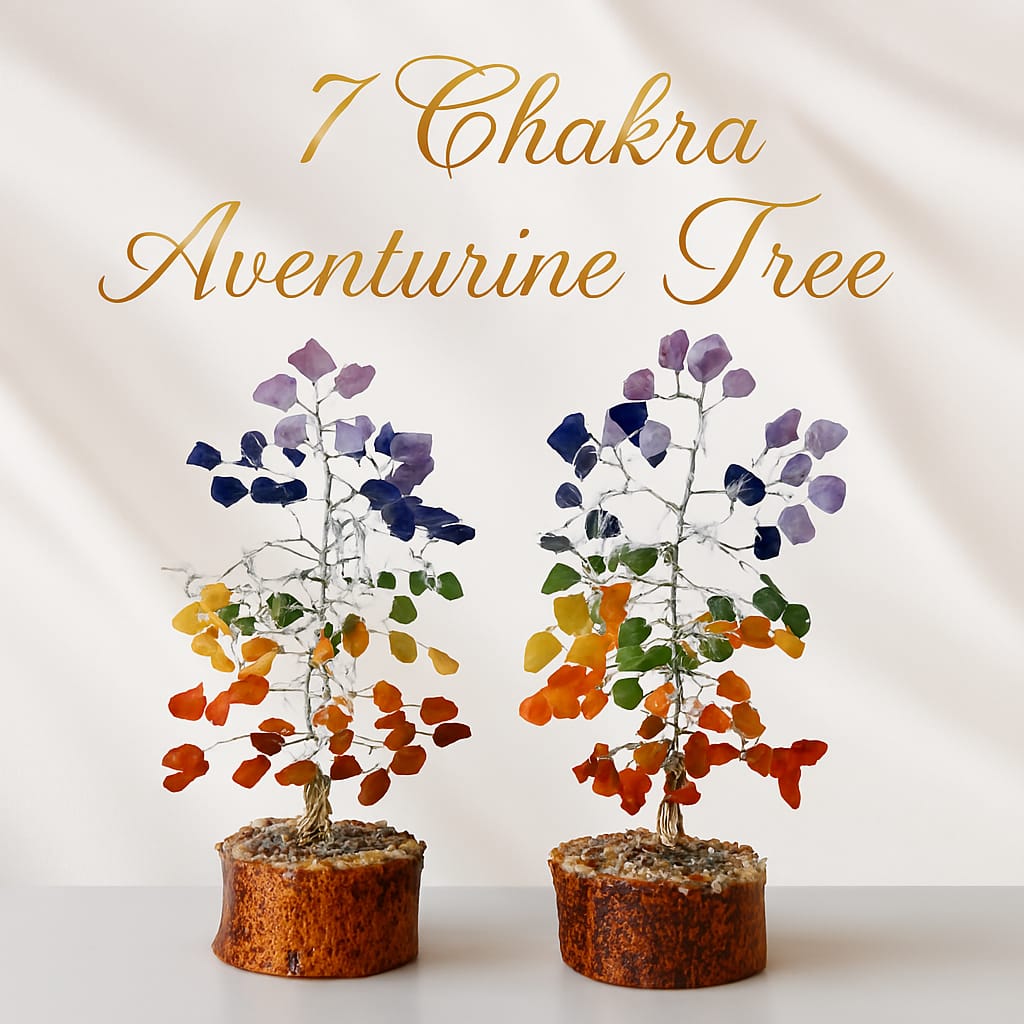 7 Chakra Aventurine Crystal Tree