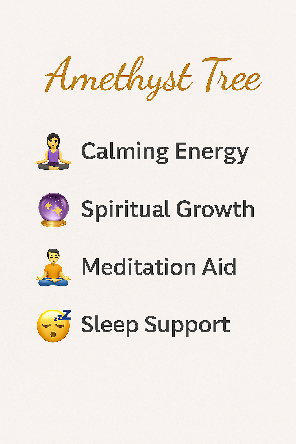 Amethyst Crystal Tree view 3